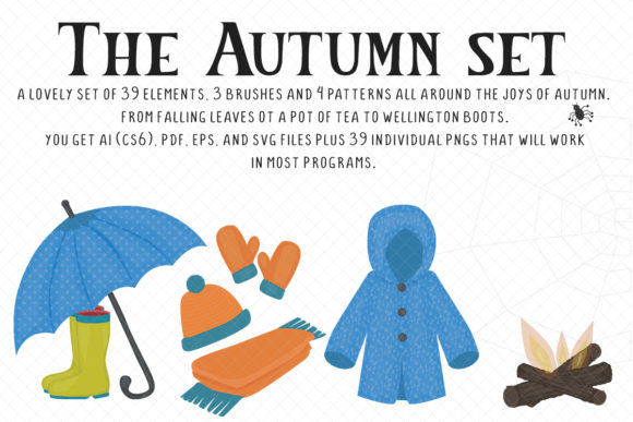 Autumn and Halloween Graphics Bundle Review