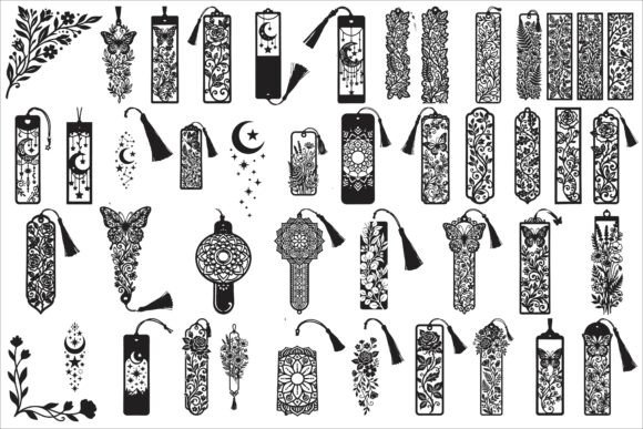 Creative Bookmark Bundle for Graphics and Crafts