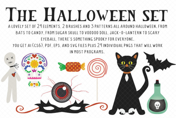 Everything Halloween Set for Local Business Branding
