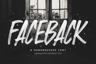 Faceback Color Fonts for Modern Web and Editorial Design