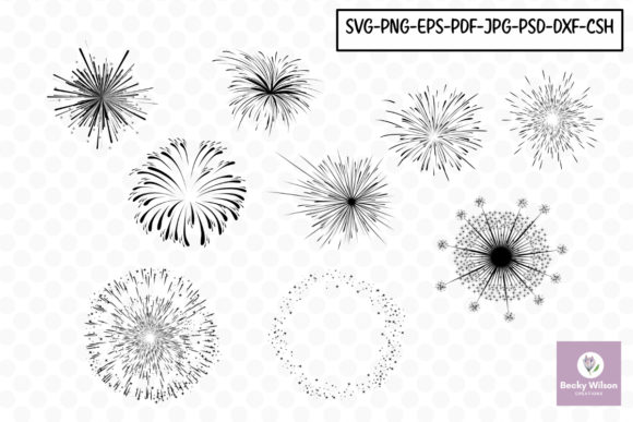 Fireworks Graphics for Crafting and Handmade Business