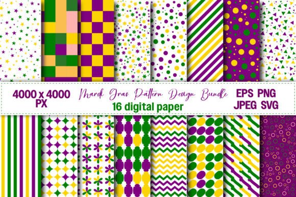 Mardi Gras Graphics & Patterns Review