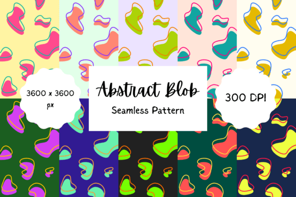 Review: Abstract Blob Seamless Pattern for Embroidery