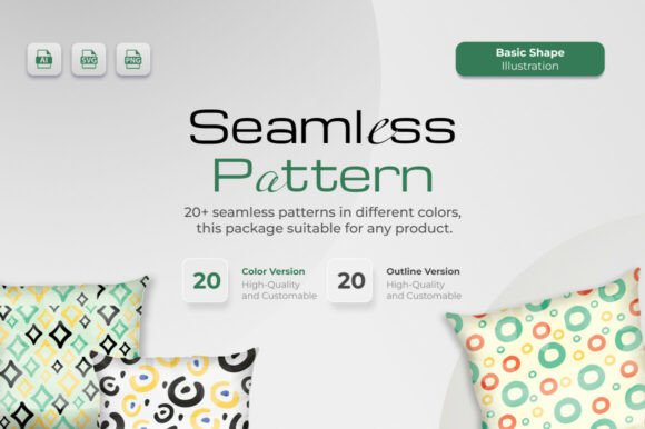 Shape Pattern Icons: Modern Graphics & Patterns
